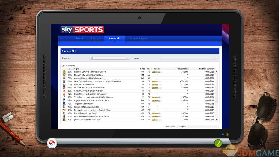 《FIFA足球经理14》 简体中文免安装版 游戏截图 2